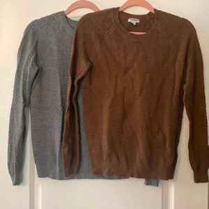 Two Old Navy Sweaters.